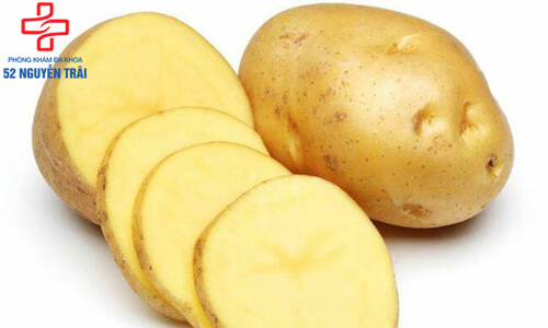 chữa sùi mào gà kịp thời bằng khoai tây